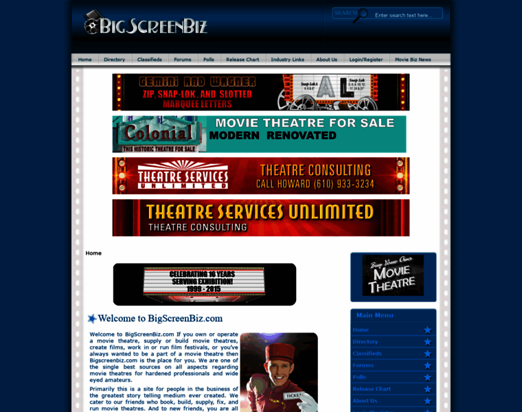 Bigscreenbiz.com thumbnail
