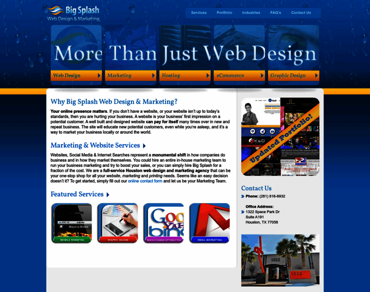Bigsplashwebdesign.com thumbnail