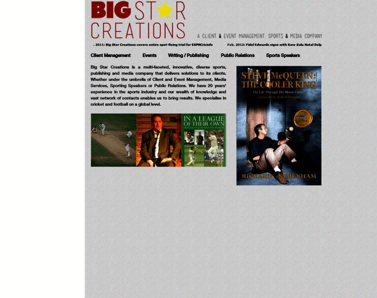 Bigstarcricket.com thumbnail