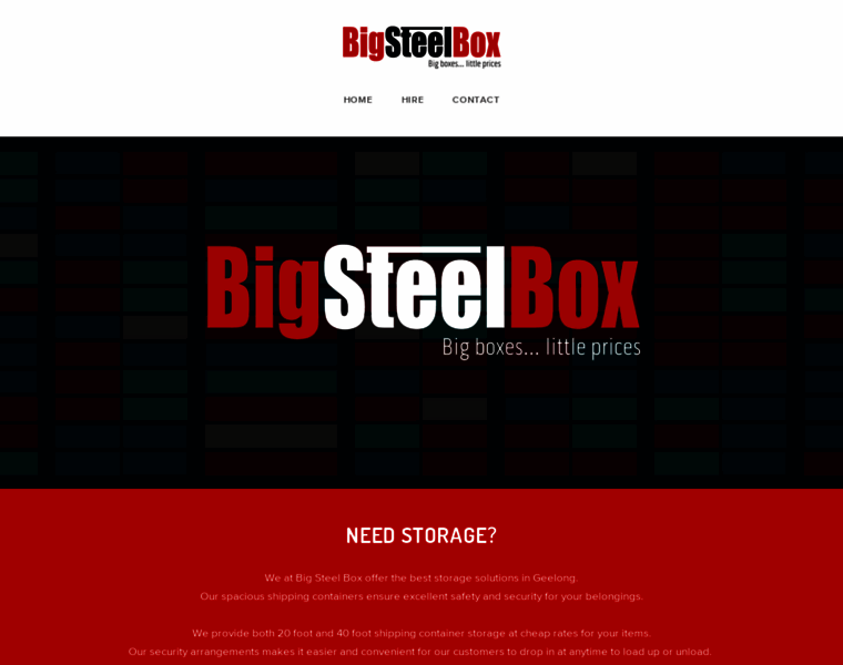 Bigsteelbox.com.au thumbnail