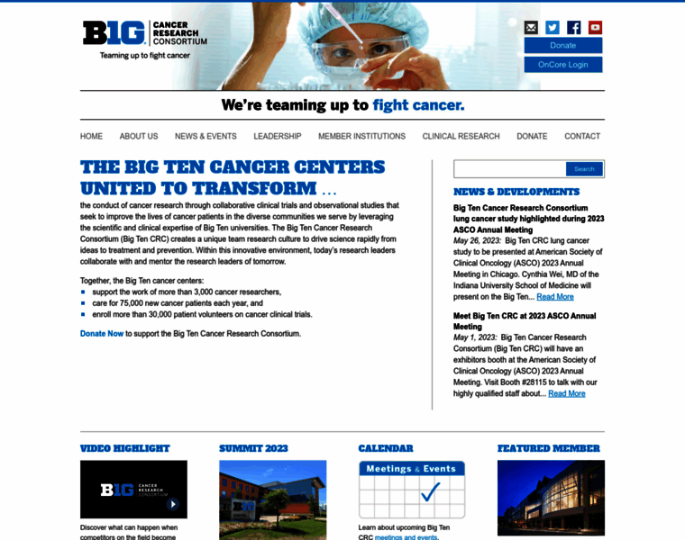 Bigtencrc.org thumbnail