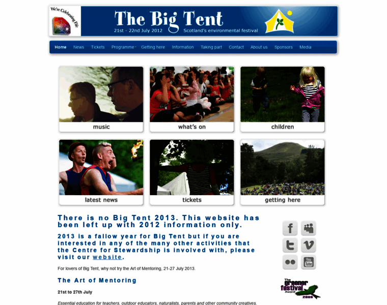 Bigtentfestival.co.uk thumbnail