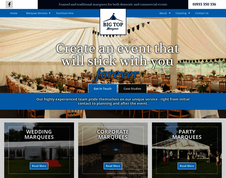 Bigtopmarquees.co.uk thumbnail