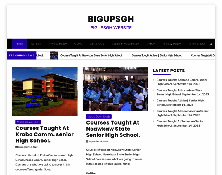 Bigupsgh.com thumbnail