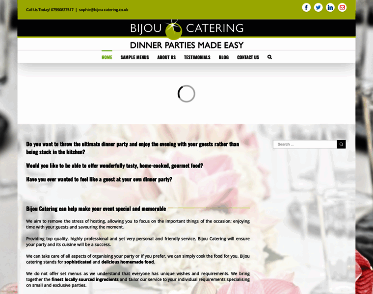 Bijou-catering.co.uk thumbnail