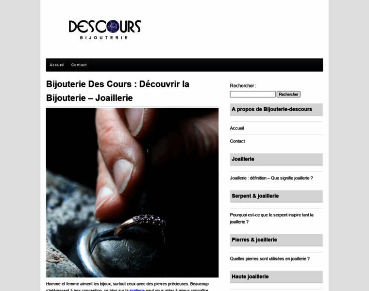 Bijouterie-descours.com thumbnail