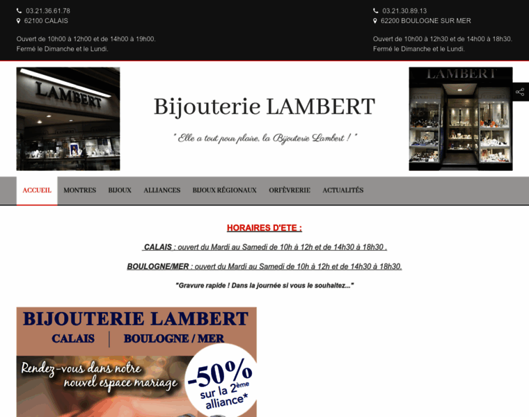 Bijouterie-lambert.fr thumbnail