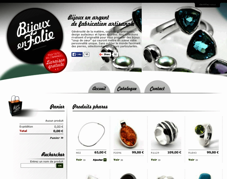 Bijoux-enfolie.fr thumbnail