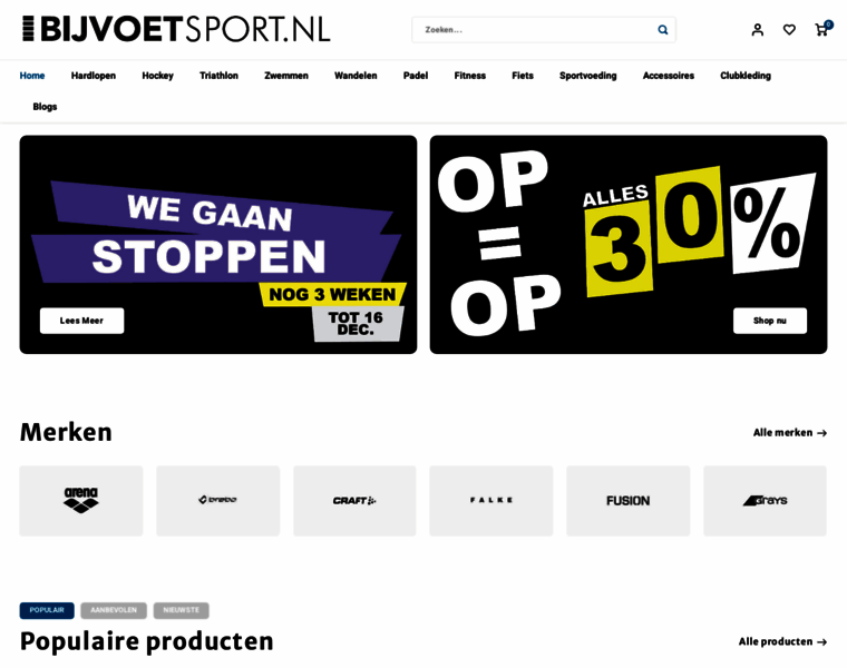 Bijvoetsport.nl thumbnail