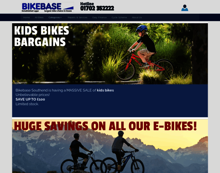 Bikebasesouthend.co.uk thumbnail