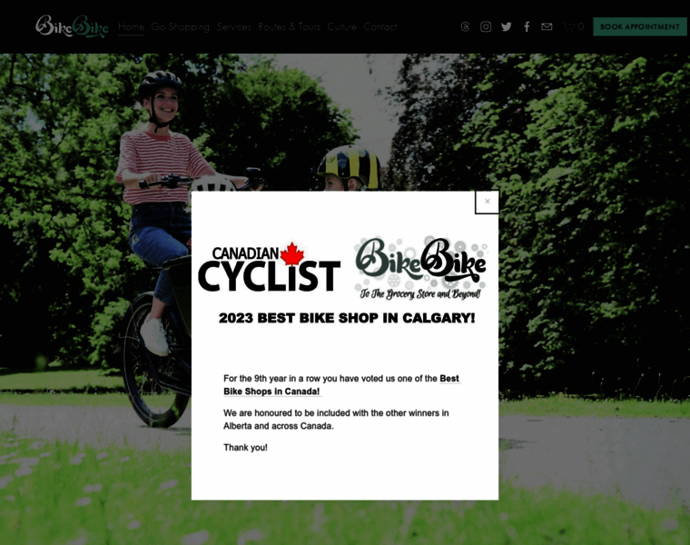 Bikebike.ca thumbnail