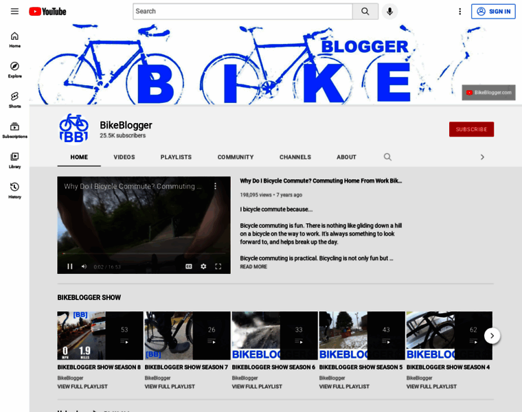 Bikeblogger.com thumbnail