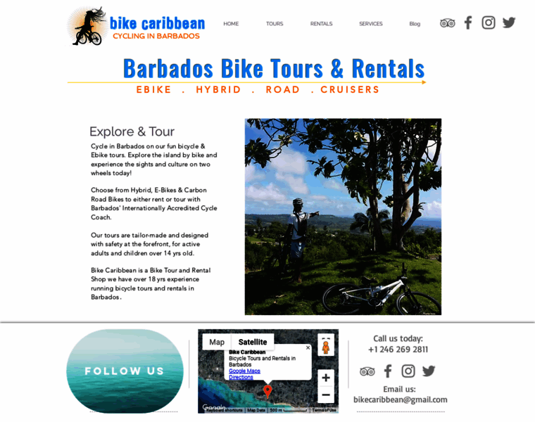 Bikecaribbeantours.com thumbnail