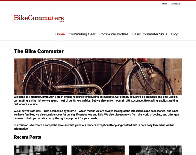 Bikecommuters.com thumbnail