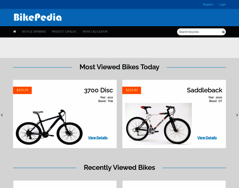 Bikepedia.com thumbnail