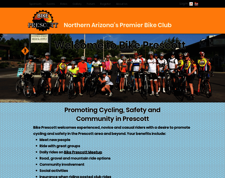 Bikeprescott.org thumbnail