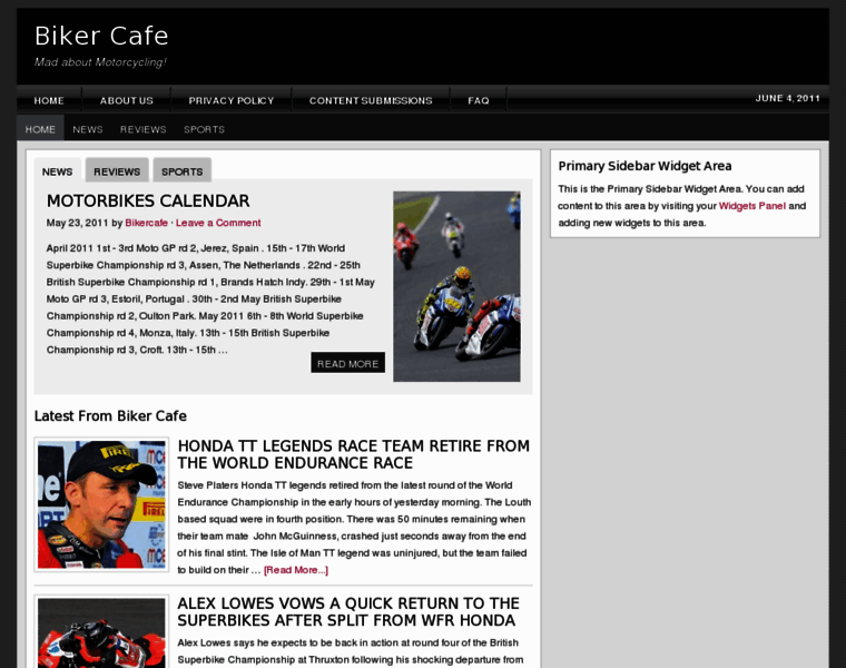 Bikercafe.co.uk thumbnail