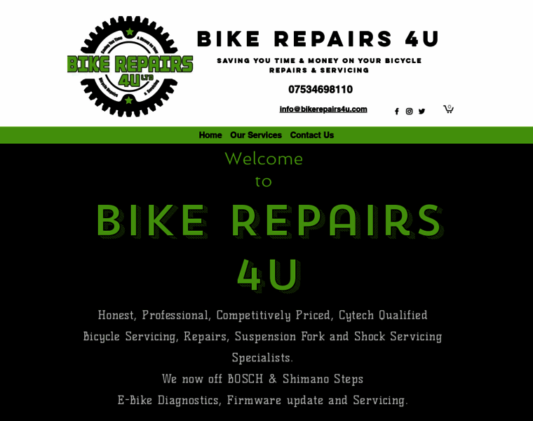 Bikerepairs4u.com thumbnail