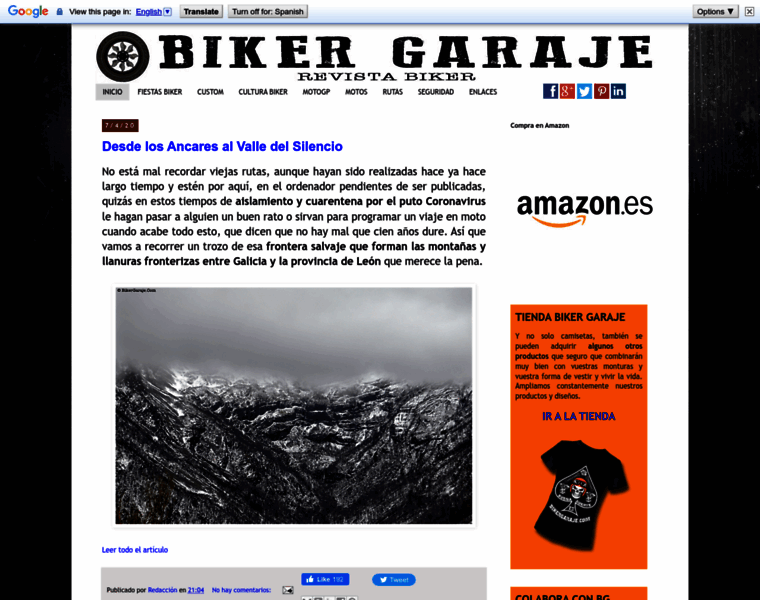Bikergaraje.com thumbnail