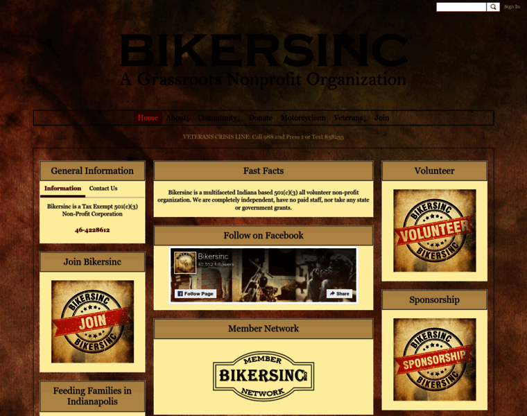 Bikersinc.org thumbnail