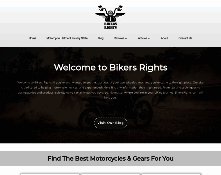 Bikersrights.com thumbnail