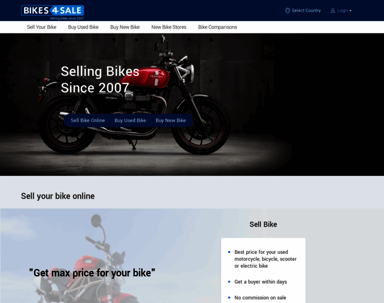 Bikes4sale.com thumbnail