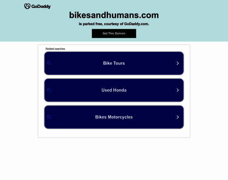 Bikesandhumans.com thumbnail