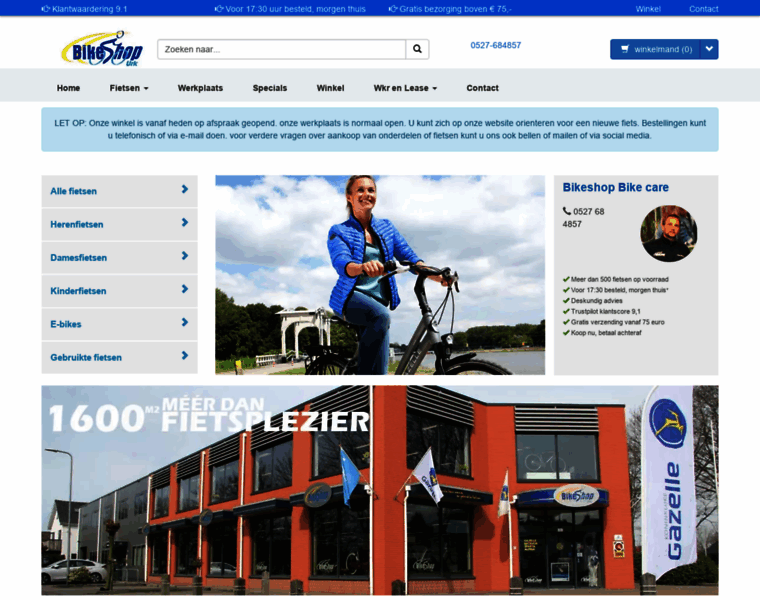 Bikeshopurk.nl thumbnail