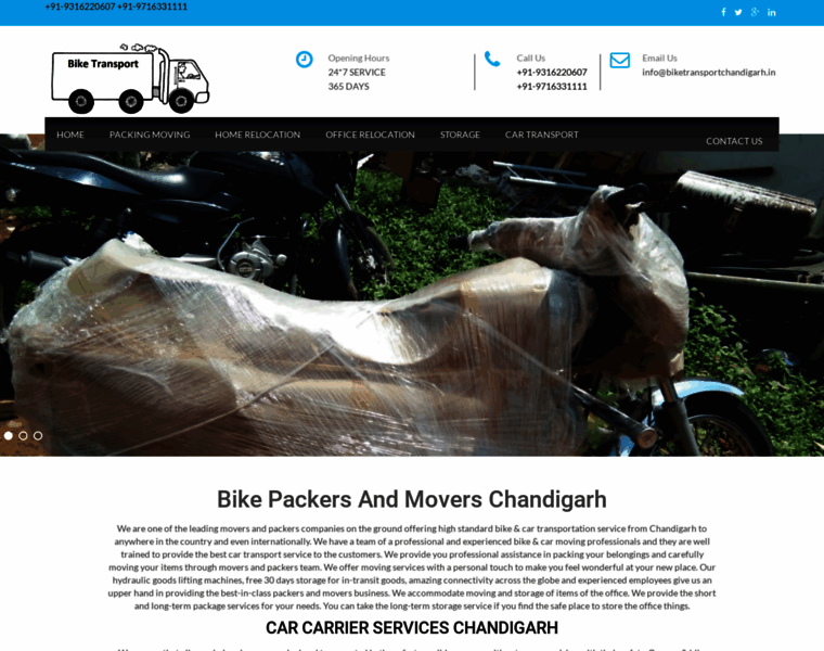 Biketransportchandigarh.in thumbnail