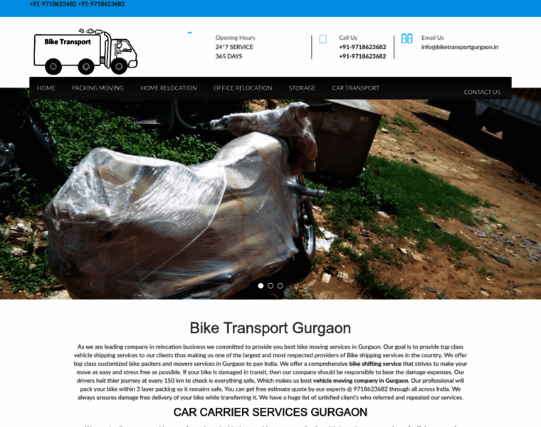 Biketransportgurgaon.in thumbnail