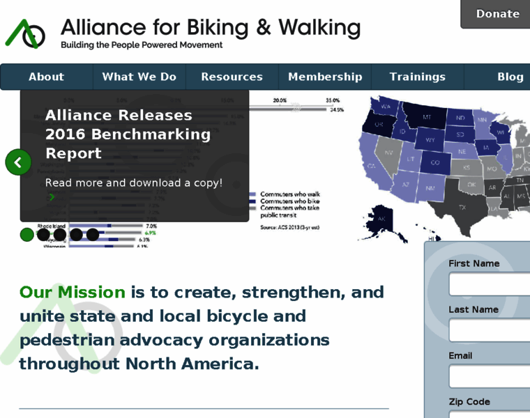 Bikewalkalliance.org thumbnail