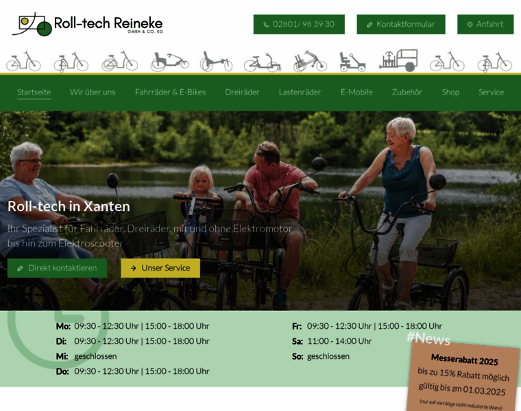 Bikingagain.com thumbnail