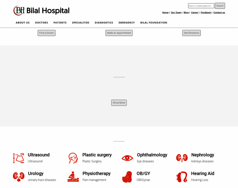 Bilalhospital.com thumbnail