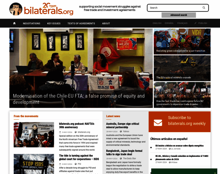 Bilaterals.org thumbnail