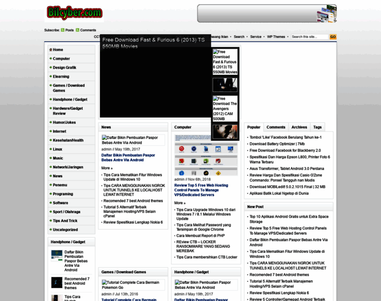 Bilcyber.com thumbnail