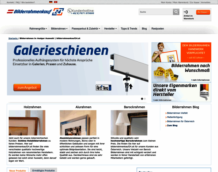 Bilderrahmenkauf24.at thumbnail