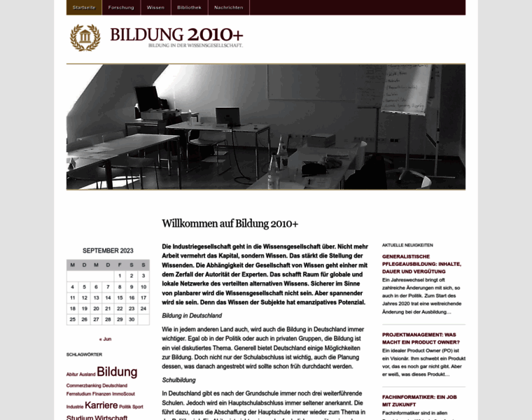 Bildung2010.de thumbnail