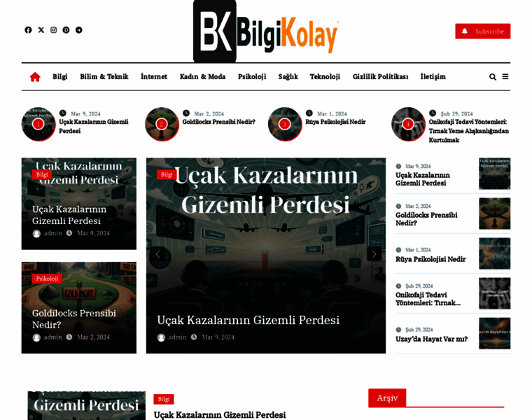 Bilgikolay.com thumbnail