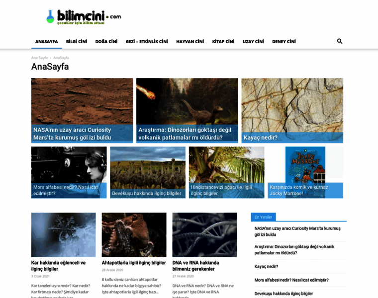 Bilimcini.com thumbnail