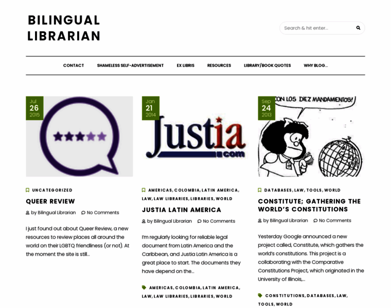 Bilinguallibrarian.com thumbnail