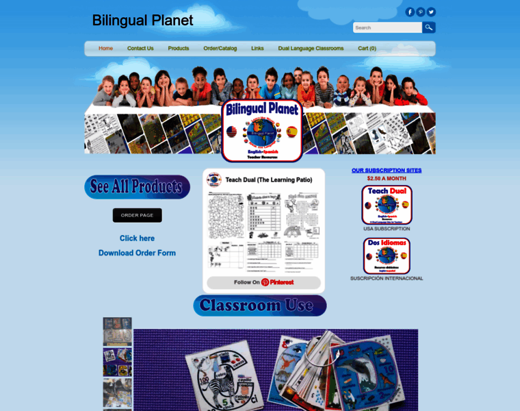Bilingualplanet.com thumbnail