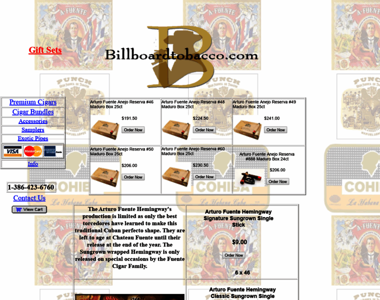 Billboardtobacco.com thumbnail
