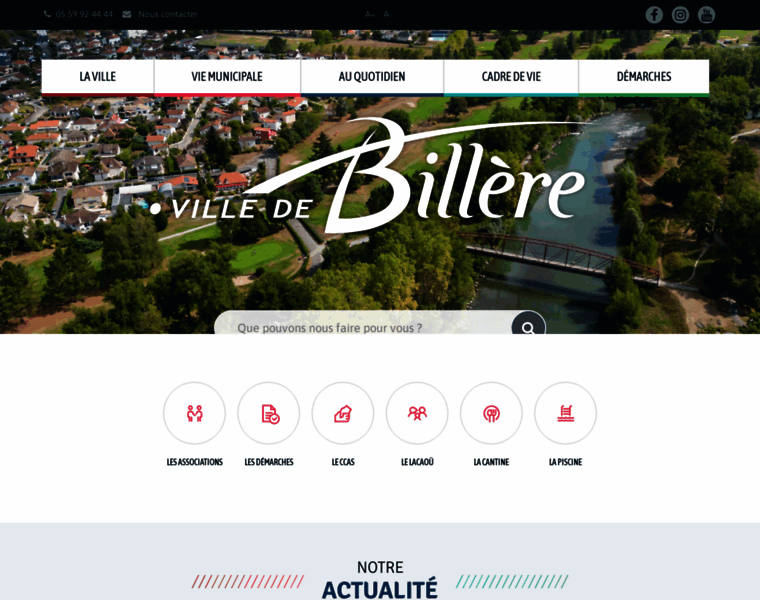 Billere.fr thumbnail