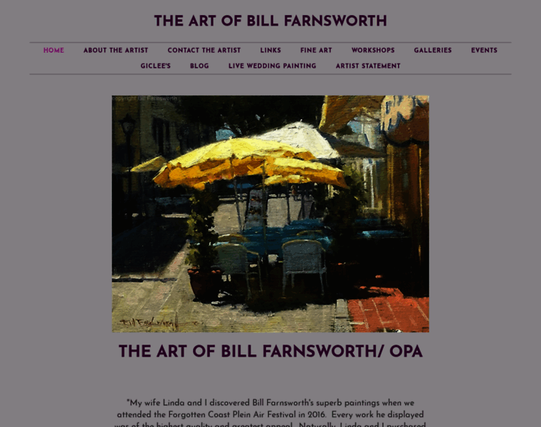 Billfarnsworth.com thumbnail