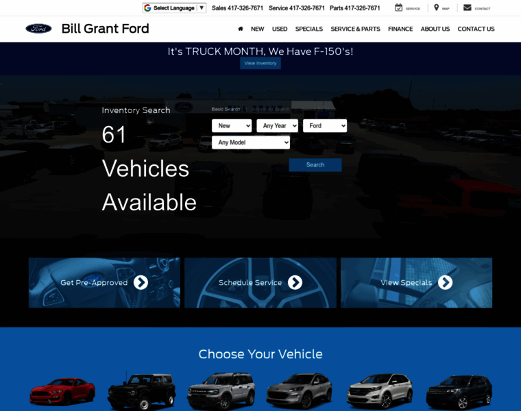Billgrantford.net thumbnail