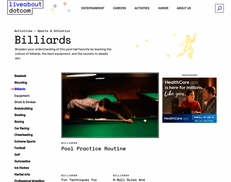 Billiards.about.com thumbnail