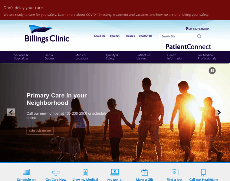 Billingsclinic.org thumbnail