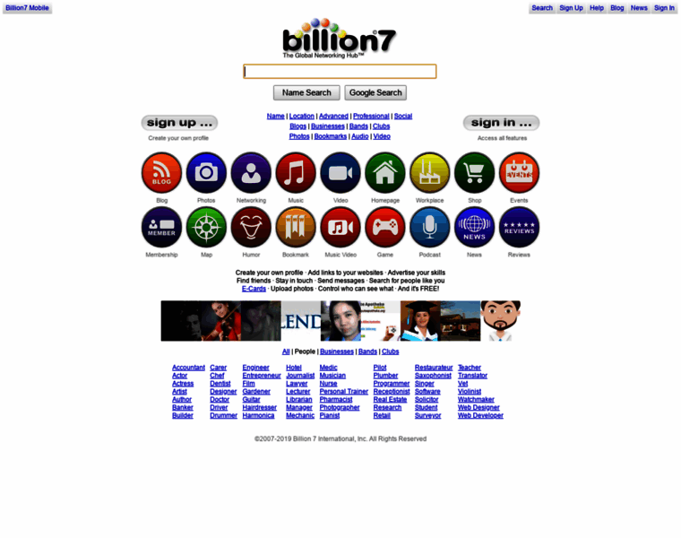Billion7.com thumbnail