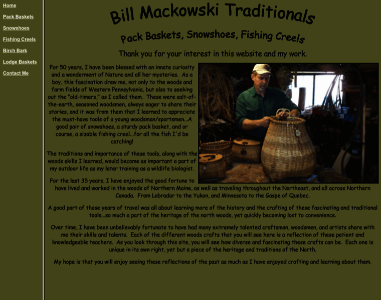 Billmackowskitraditionals.com thumbnail