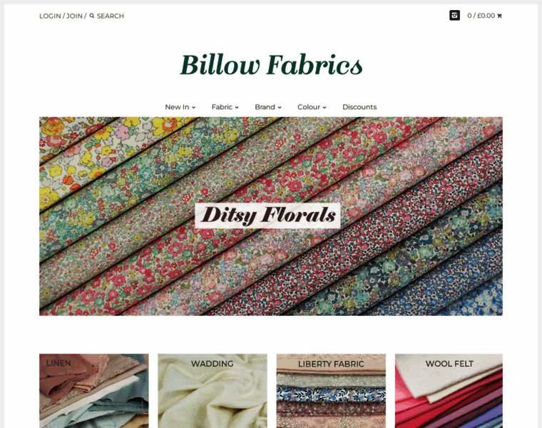 Billowfabrics.co.uk thumbnail